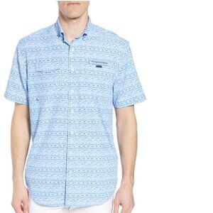 VINEYARD VINES Fish Hook Wave Harbor Shirt